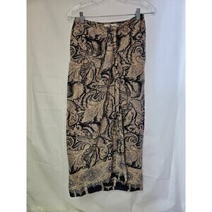 Emanuel Ungaro Skirt Womens 42 US 8 Wrap Bohemian  Paisley